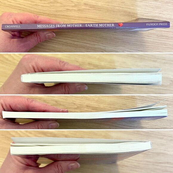 Messages From Mother Earth Mother By Mare Cromwell Signed First Edition - Picture 6 of 6